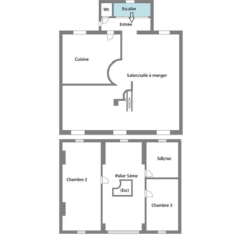 appartement 4 Pièces en location sur PARIS (75014)